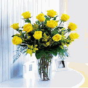 Morristown Florist | Dozen Yellow Roses