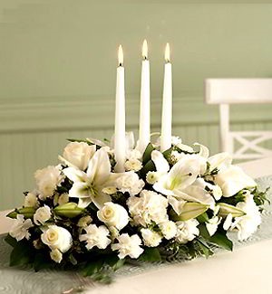 Morristown Florist | Classic White Setting