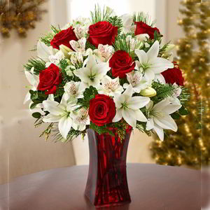 Morristown Florist | Christmas Vase